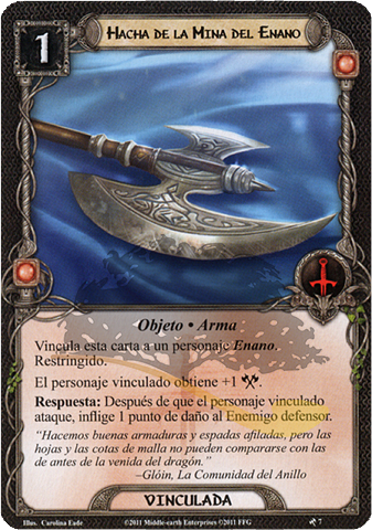 Hacha de la Mina del Enano