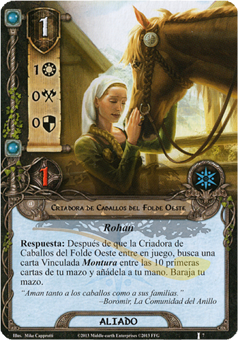 Criadora de Caballos del Folde Oeste