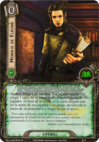 Mensaje de Elrond