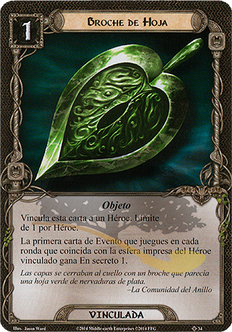Broche de Hoja
