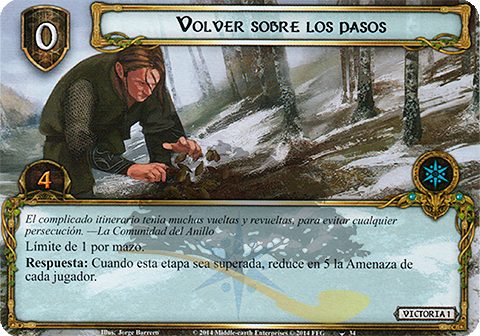 Volver sobre los pasos
