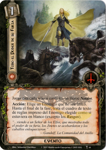 Todo el Poder de su Furia