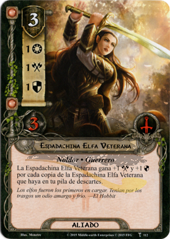 Espadachina Elfa Veterana