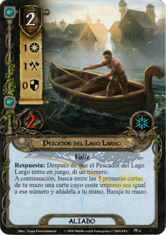 Pescador del Lago Largo